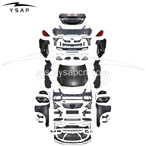 SCLAS W221 Naik taraf ke W222 Maybach Style Bodykit